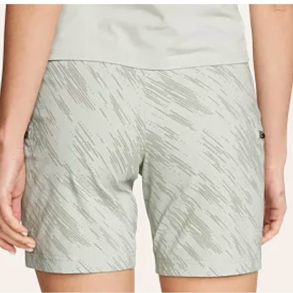Eddie Bauer Guide Pro Shorts in sage. Women’s size 12. - Picture 2 of 11